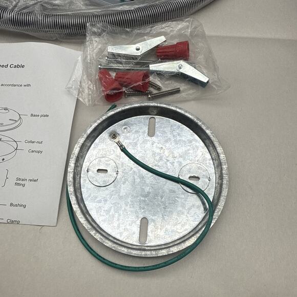 WAC Lighting HM1-PCC96-PT Flexible Ceiling Power Feed 96 inch *READ DESCRIPTION - Picture 4 of 16